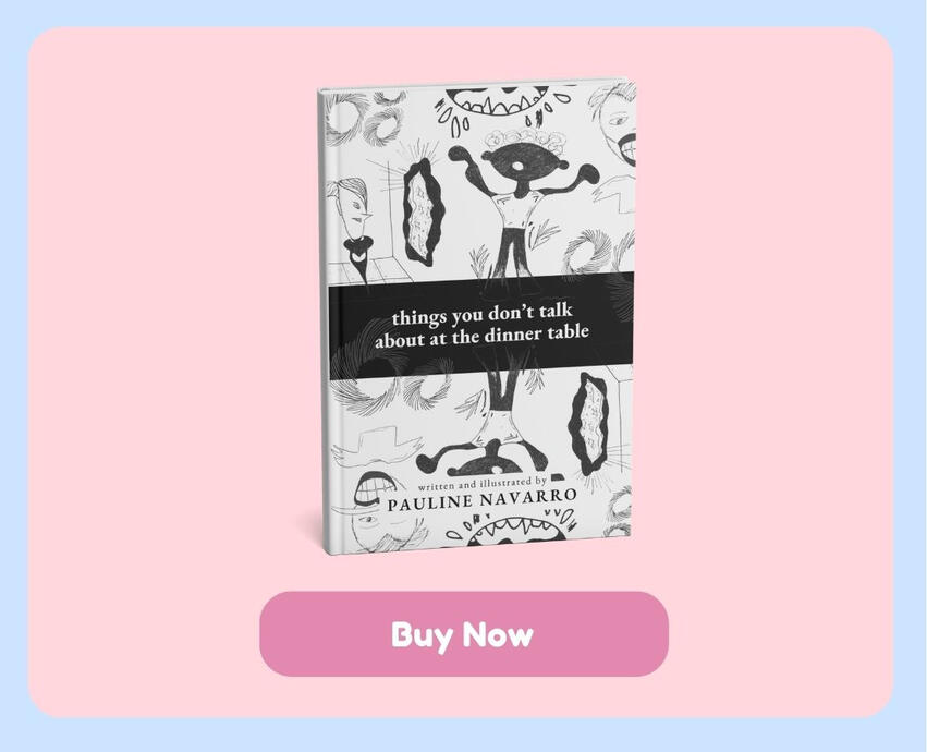 things you don't talk about at the dinner table (poetry zine)